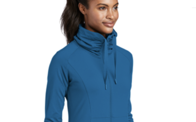Sport-Tek Ladies Sport Wick Stretch Full Zip Jacket