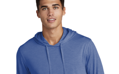 Sport-Tek PosiCharge Tri-Blend Wicking Long Sleeve Hoodie