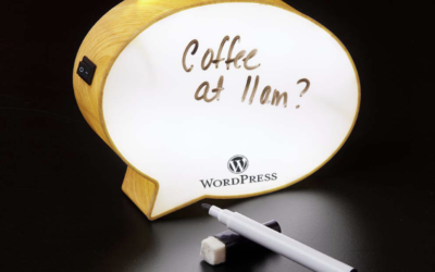6″ Light-up Mini Speech Bubble Message Board